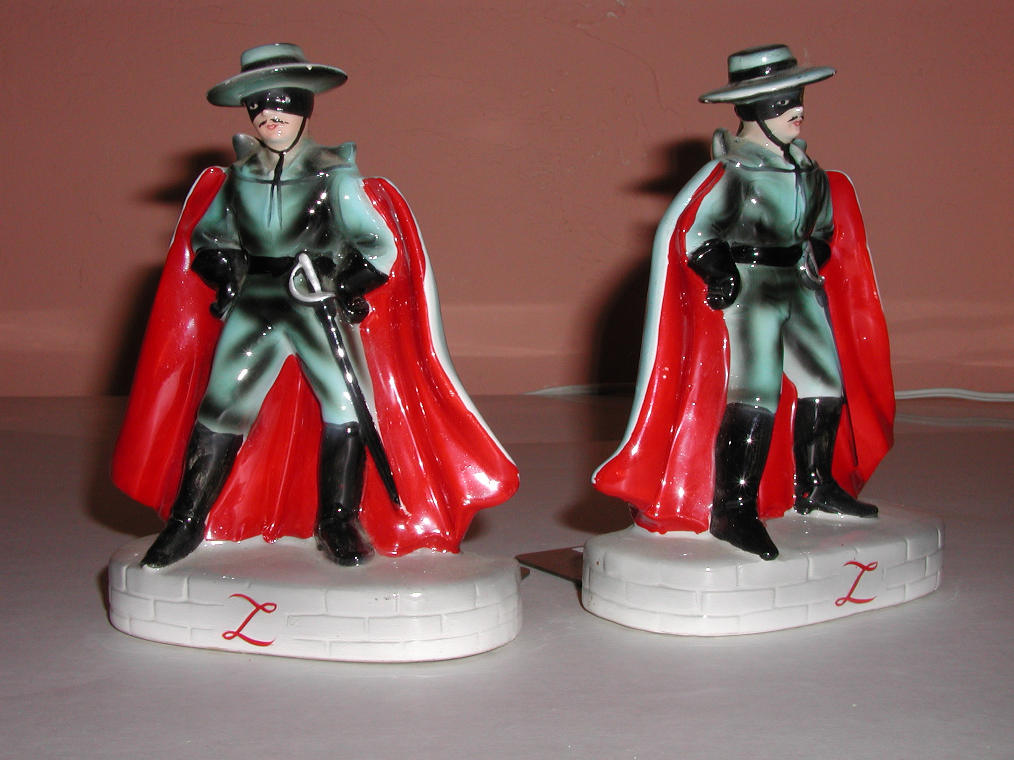Zorro Bookends Zorro Productions, Inc.