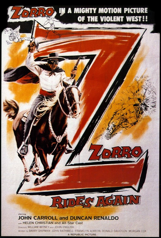 Zorro Rides Again Zorro Productions Inc 