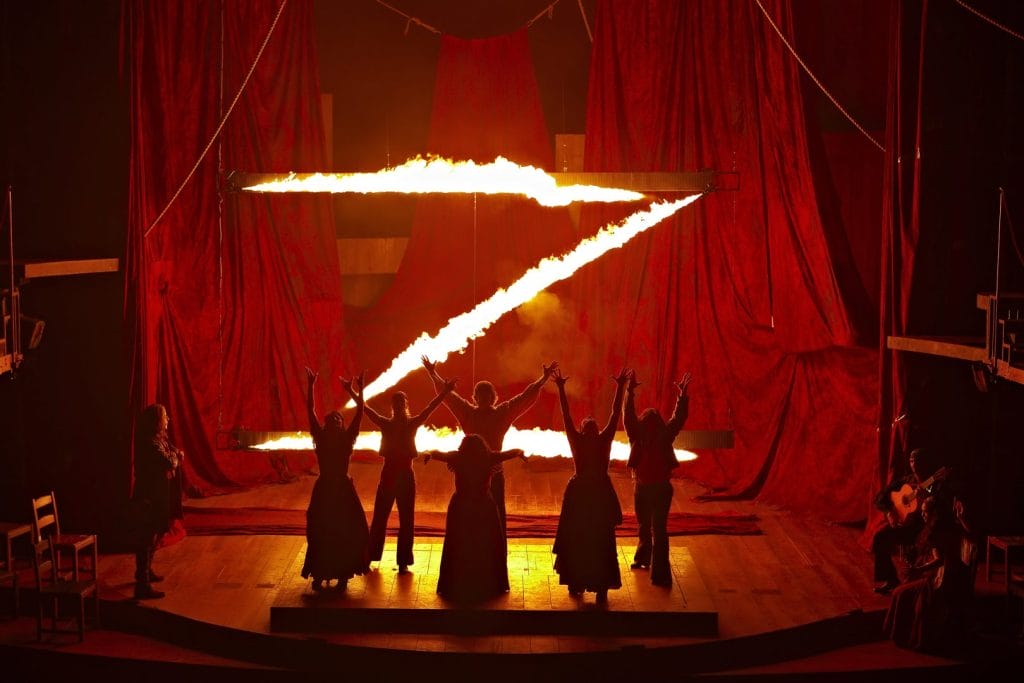 David Bustamante prepares for ZORRO