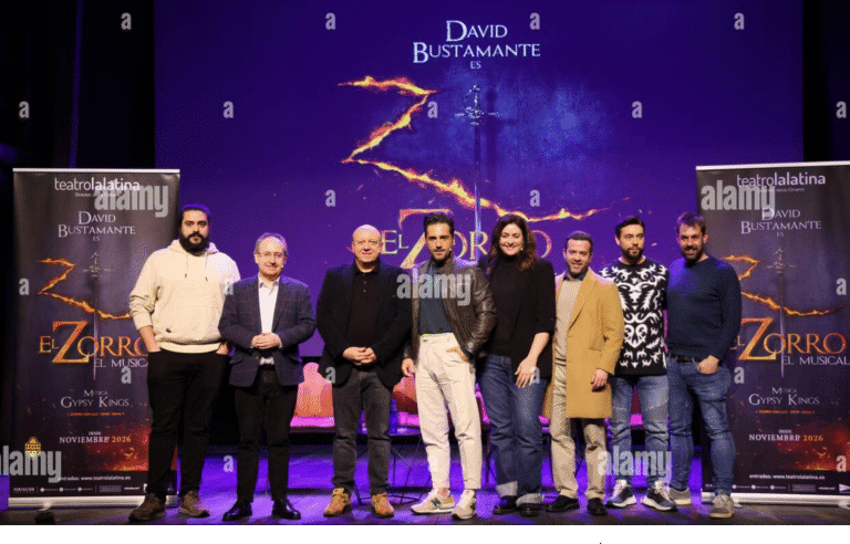 David Bustamante Stars in The Zorro Musical in Madrid