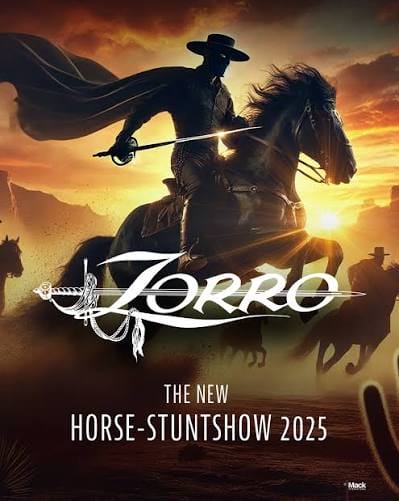 New Zorro Stunt Show at Europapark