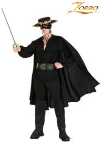 Deluxe Zorro Adult Costume image